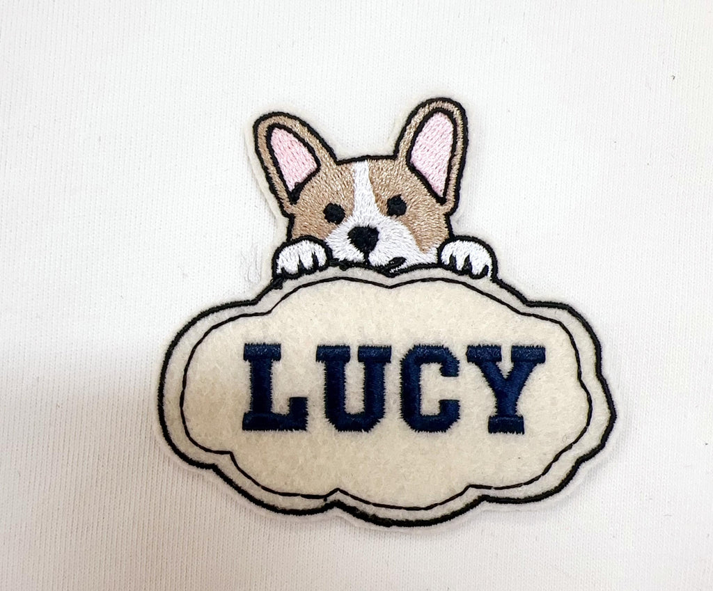 Embroidered jumperPets Custom Name Patch, Embroidered Iron-On/Sew-On Patches