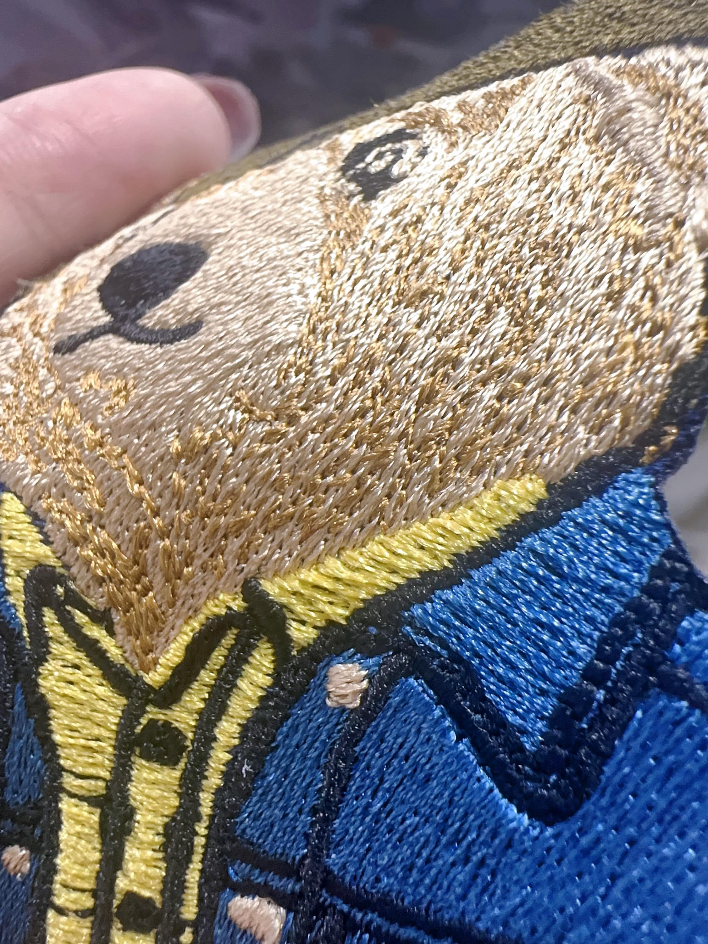 Embroidered Ralph Lauren Style Polo Bear Patch – Cowboy Outfit, Iron On/Sew On Decor