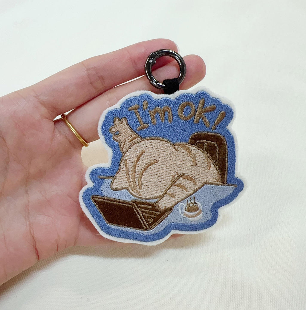 Embroidered jumperBag Charm/ handbag Charm  Embroidery Patch / Accessories