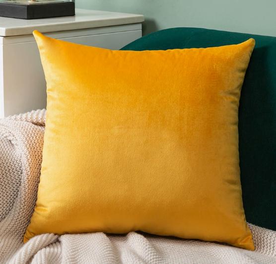 Artistic Embroidered Pillow - Hand Embroidered Brown Velvet Cushion, Unique Home Accent
