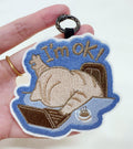 Embroidered jumperBag Charm/ handbag Charm  Embroidery Patch / Accessories