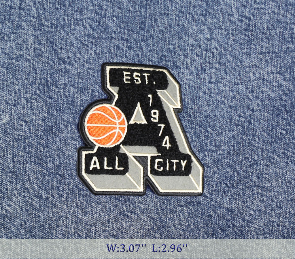College Words Embroidered Patches | Personalize| Custom Iron-On, Sew-On| For Business, Teams, Clothes, Jackets, Hats