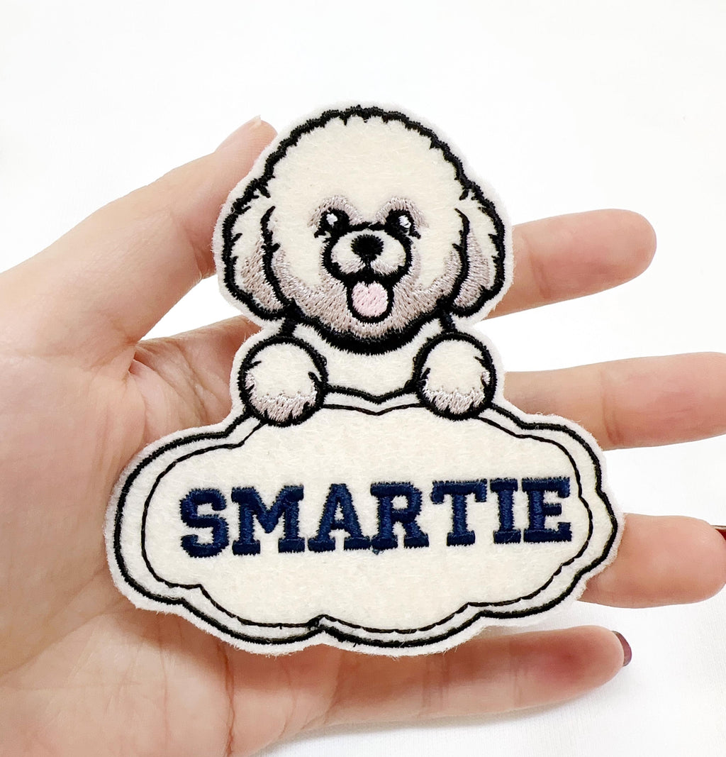 Embroidered jumperPets Custom Name Patch, Embroidered Iron-On/Sew-On Patches