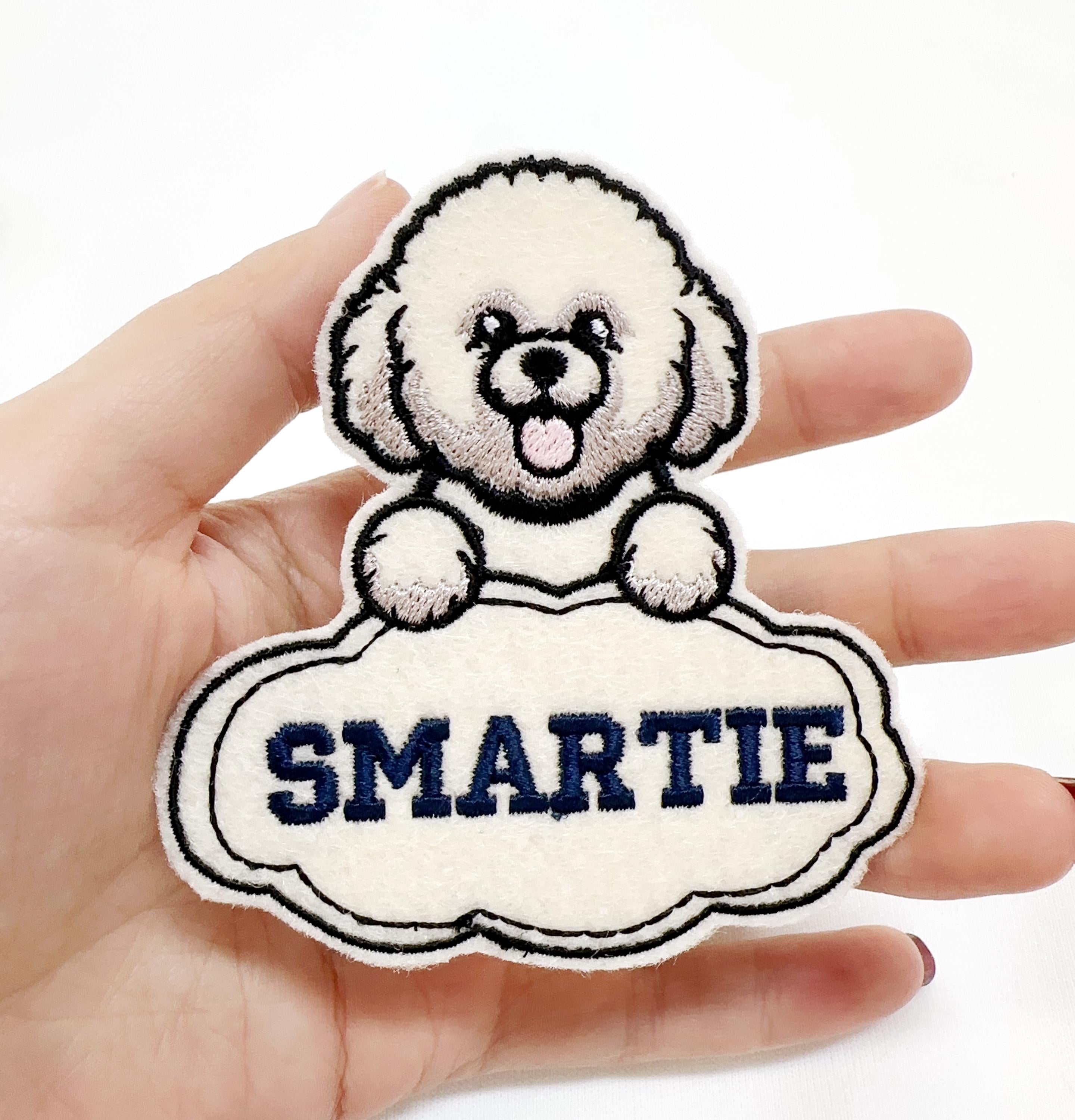 Embroidered jumperPets Custom Name Patch, Embroidered Iron-On/Sew-On Patches