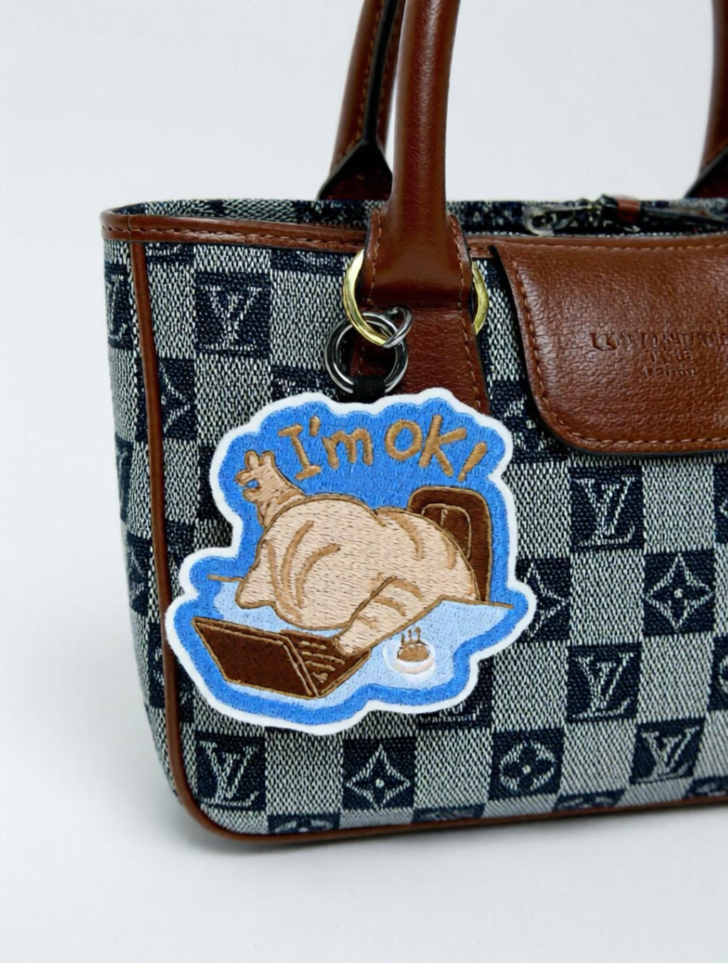 Embroidered jumperBag Charm/ handbag Charm  Embroidery Patch / Accessories
