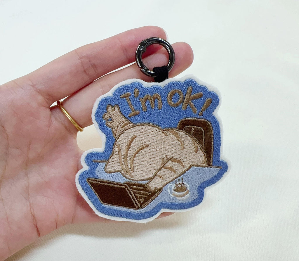 Embroidered jumperBag Charm/ handbag Charm  Embroidery Patch / Accessories