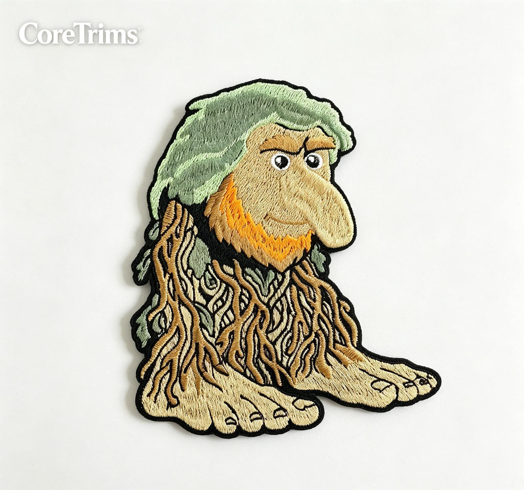 Brr Brr Patapim Tree Spirit Embroidered Patch – product image 8