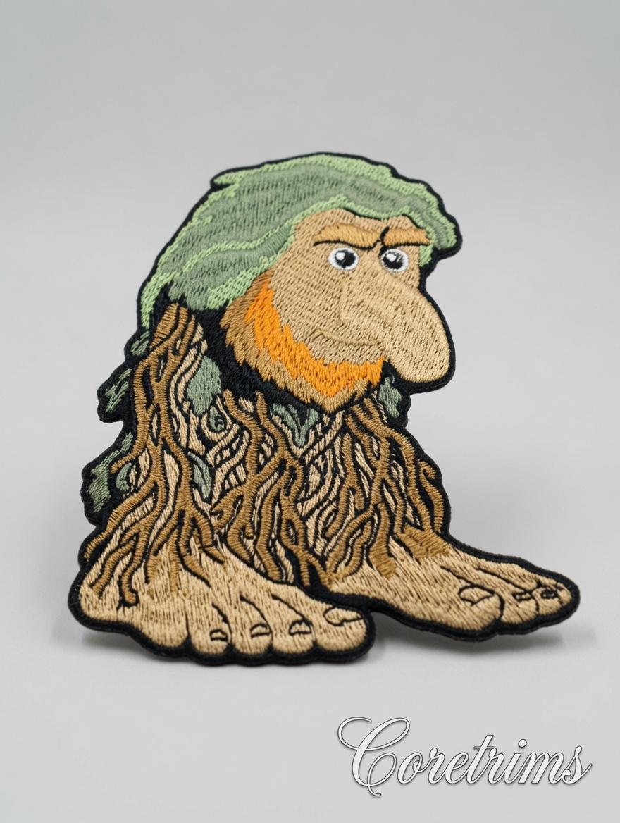 Brr Brr Patapim Tree Spirit Embroidered Patch – product image 10