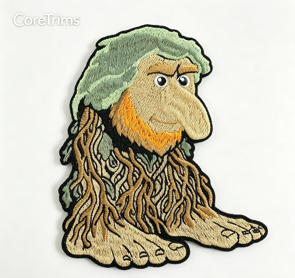 Brr Brr Patapim Tree Spirit Embroidered Patch – product image 6